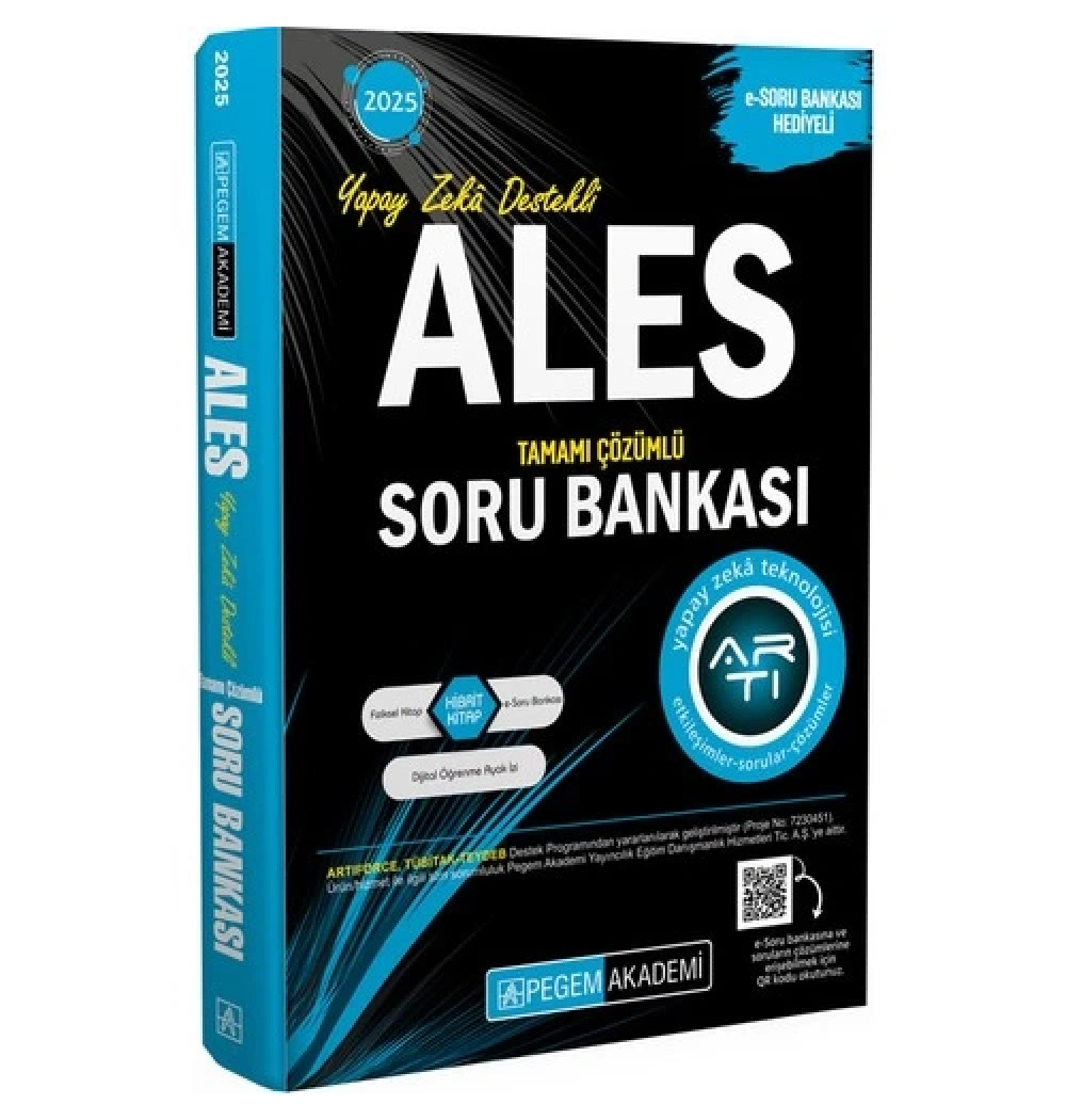 Pegem 2025 Ales Çözümlü Soru Bankası