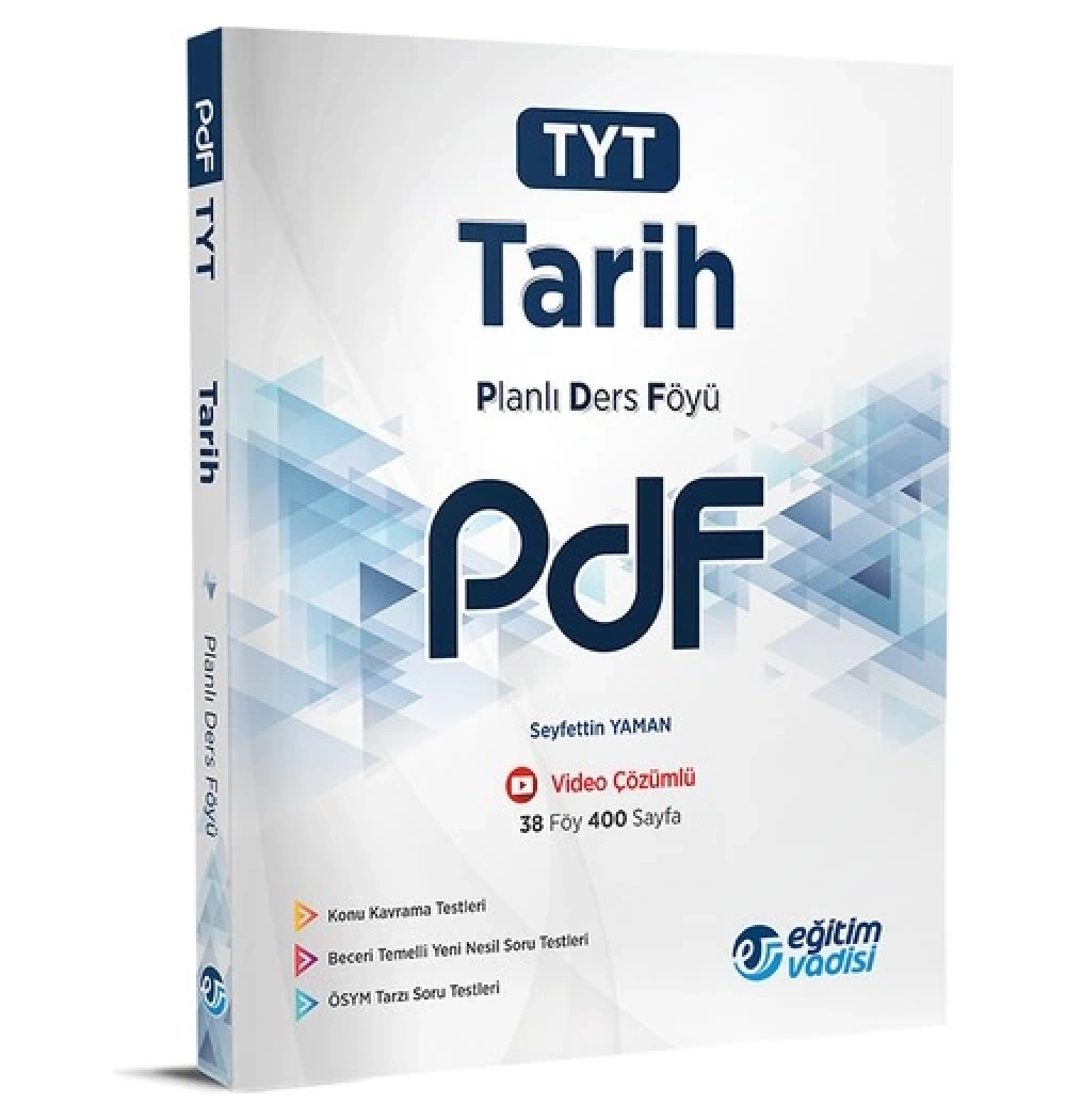 Eğitim Vadisi Tyt Tarih Planlı Ders Föyü