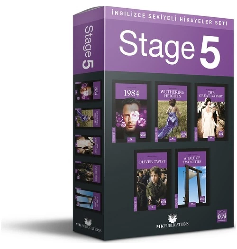 İngilizce Seviyeli Hikayeler Seti Stage 5 Mkpublıcatıons