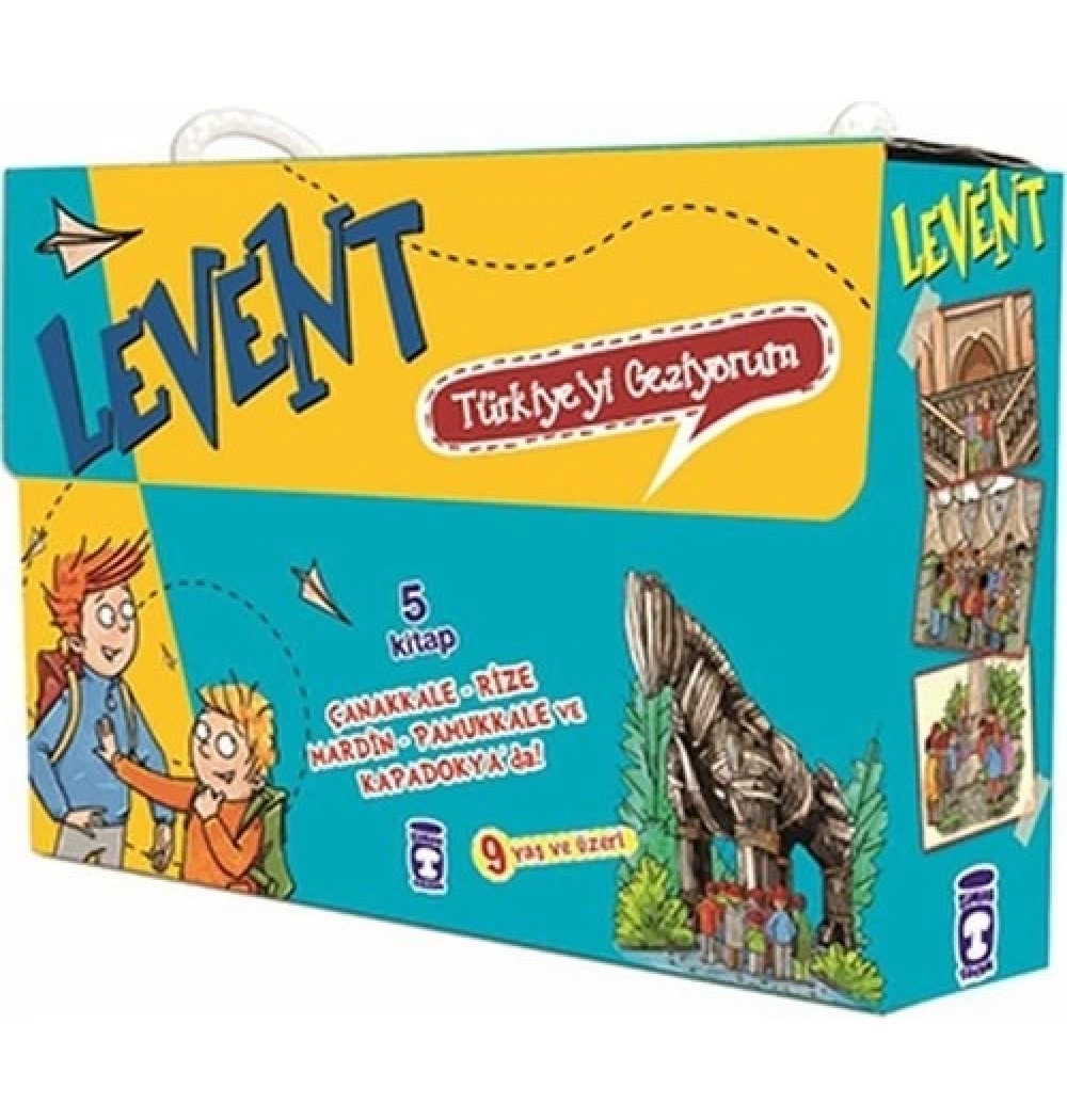 Levent Türkiyeyi Geziyor 1- 5 Kitap Timaş