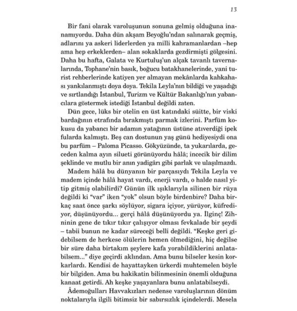 On Dakika Otuz Sekiz Saniye Elif Şafak Doğan Kitap