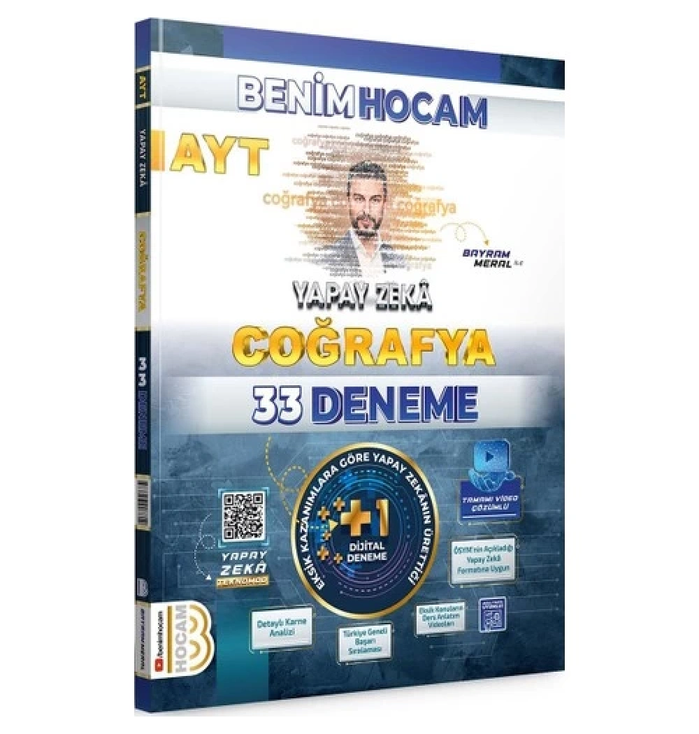 2024 Ayt Yapay Zeka Coğrafya 33 Deneme Benim Hocam