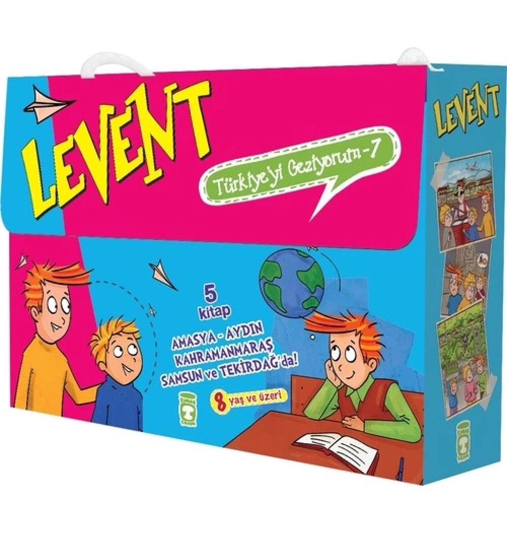 Levent Türkiyeyi Geziyor 7- 5 Kitap Timaş Çocuk