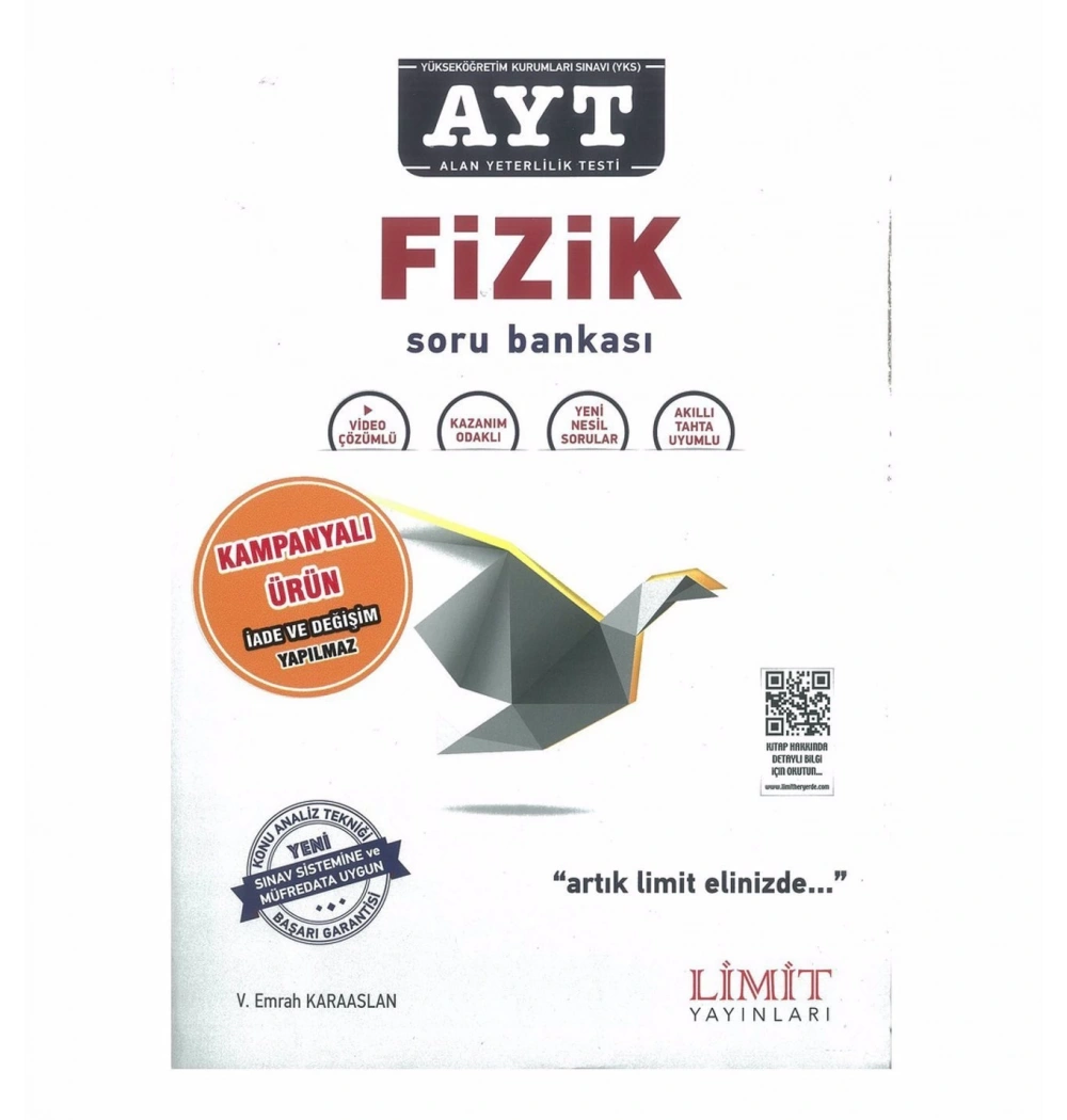 *Kampanya*  Limit Ayt Fizik Soru Bankası