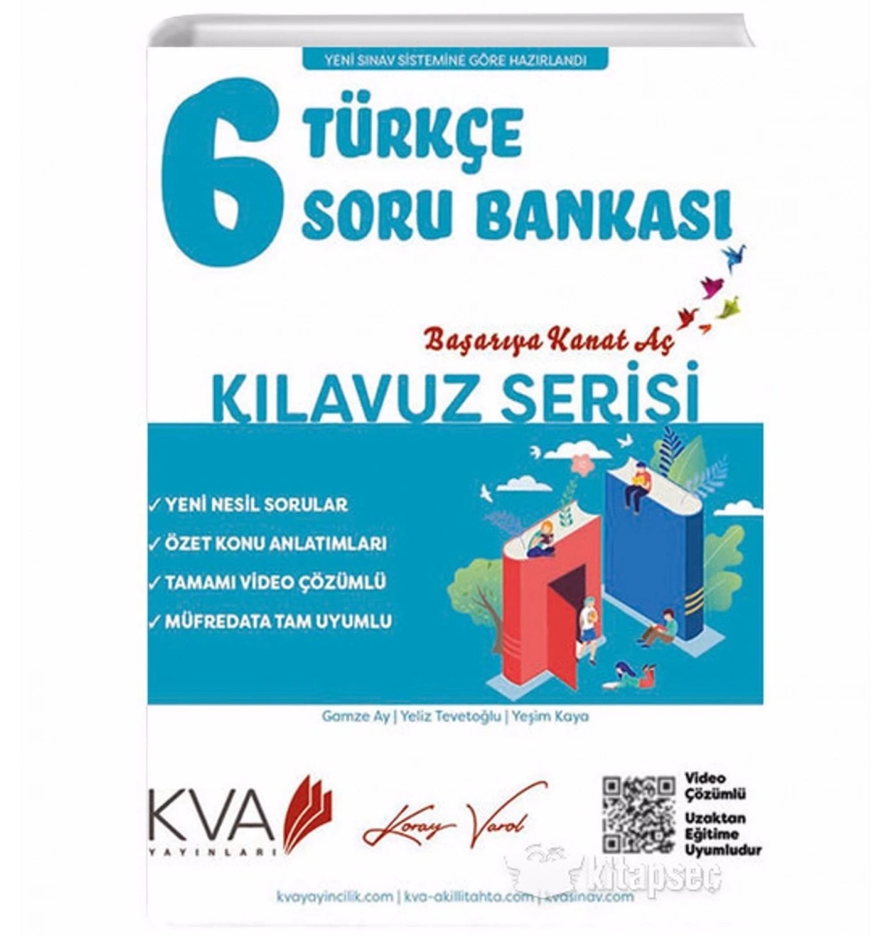 Kva 6.Sınıf Türkçe Soru Bankası Kılavuz Serisi