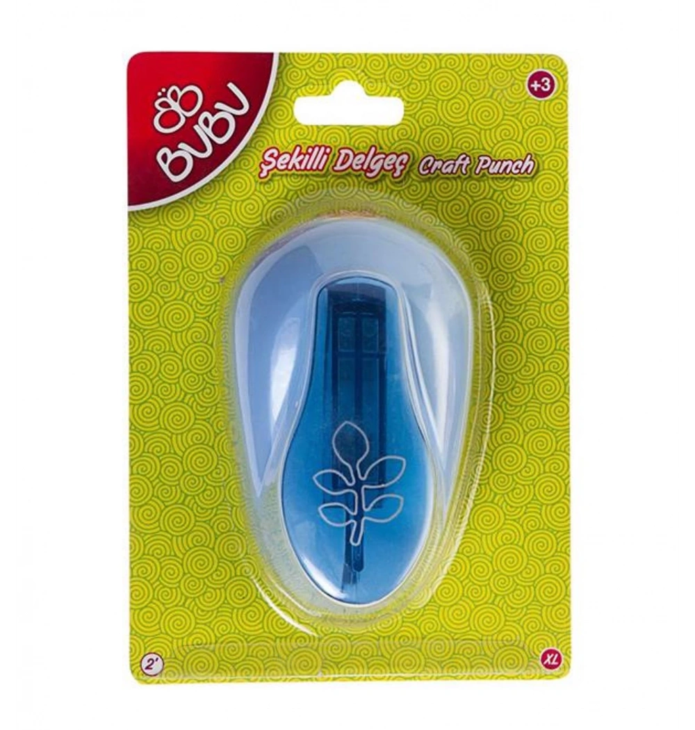 Bu-Bu Yapraklar Şekilli Eva Ve Kağıt Delgeç 2 Kod:Bubu-De0010