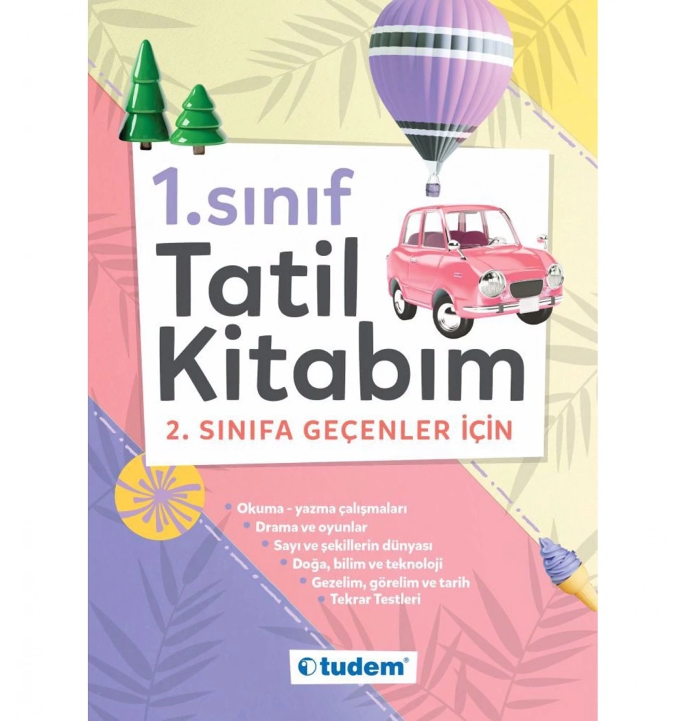 Tudem 1.Sınıf Tatil Kitabım 2.Sınıfa Geçenler İçin