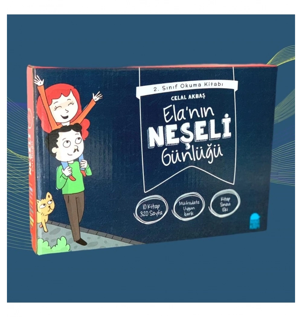 Elanın Neşeli Günlüğü 10 Kitap 2.Sınıflar İçin Mavi Kirpi