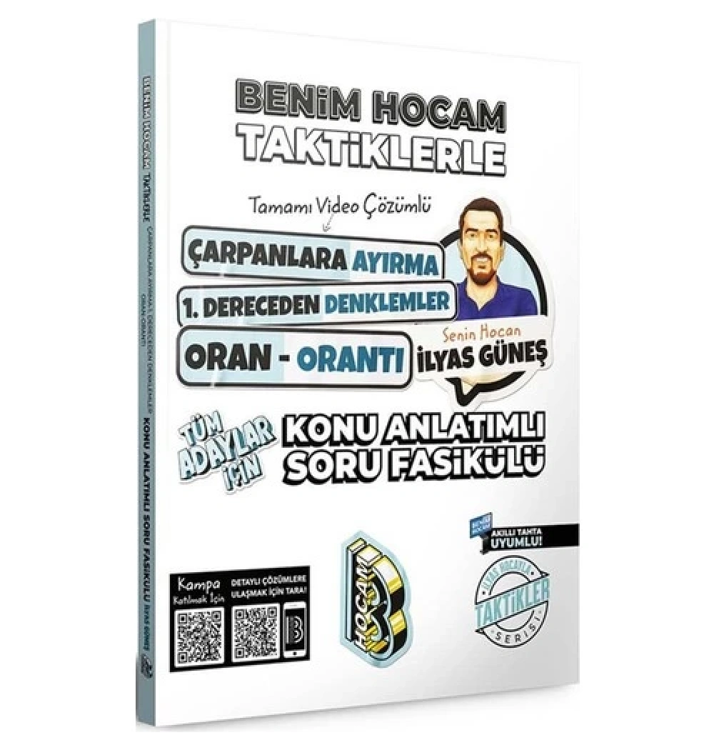 Tüm Adaylar Çarpanlara Ayırma Oran Orantı Konu Anlatım Soru Fasikülü Benim Hocam