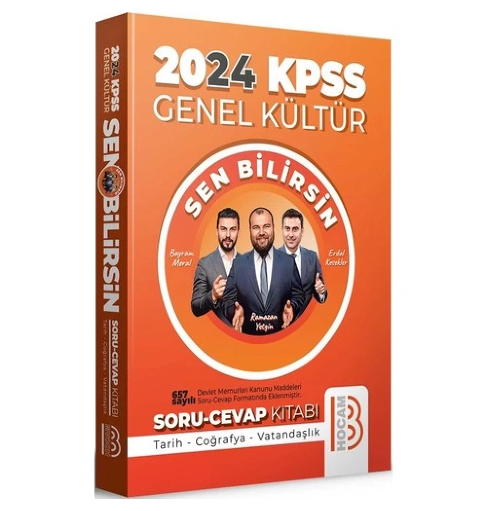 2025 Kpss Gk Sen Bilirsin Soru Cevap Kitabı  Benim Hocam