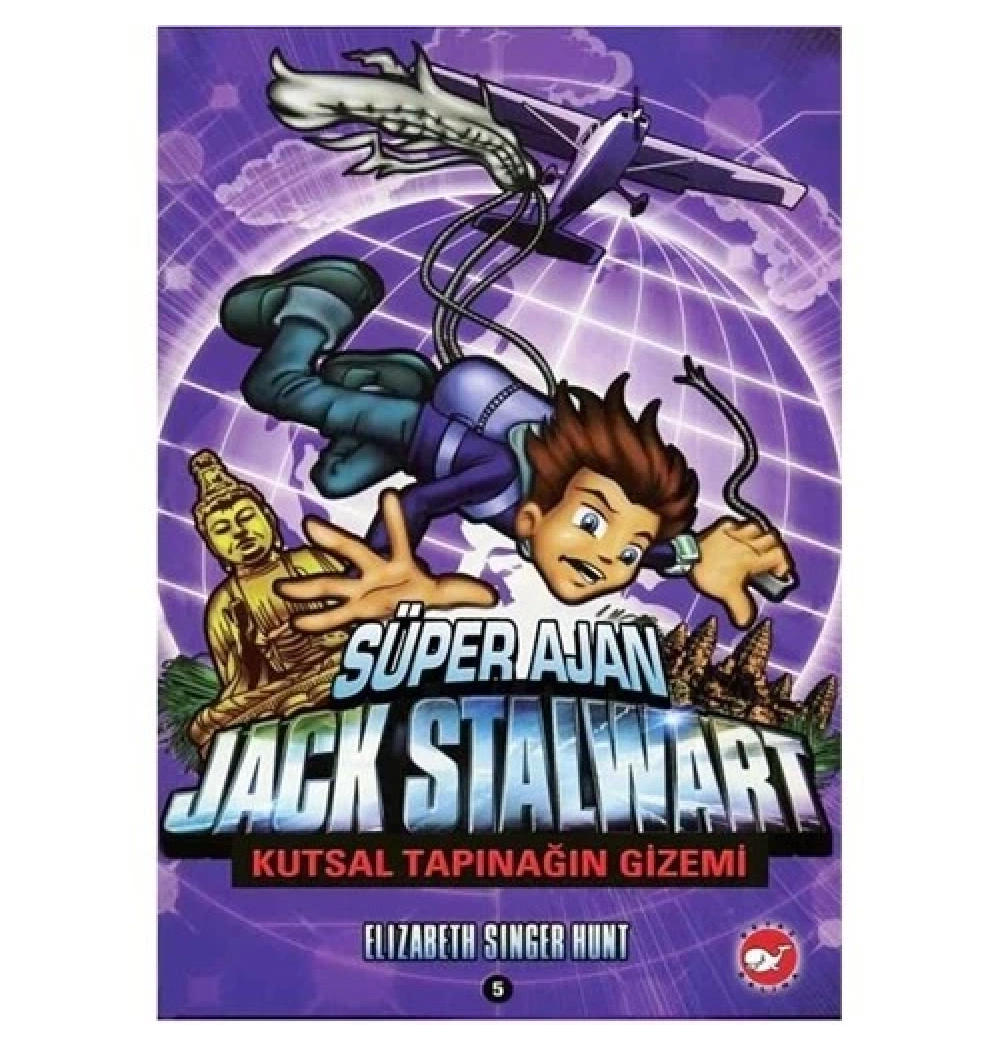 Süper Ajan Jack Stalwart 5 Kutsal Tapınağın Gizemi Beyaz Balina