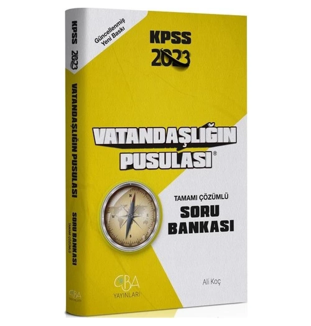 Cba Kpss 2025 Vatandaşlığın Pusulası Çözümlü Soru Bankası Cba Yayın