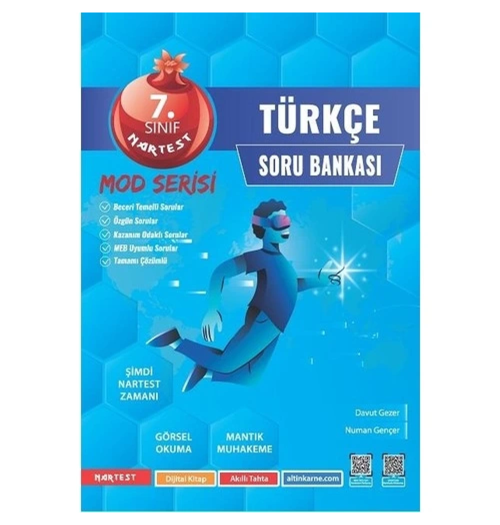 Nartest 7.Sınıf Türkçe Soru Bankası Mod Serisi