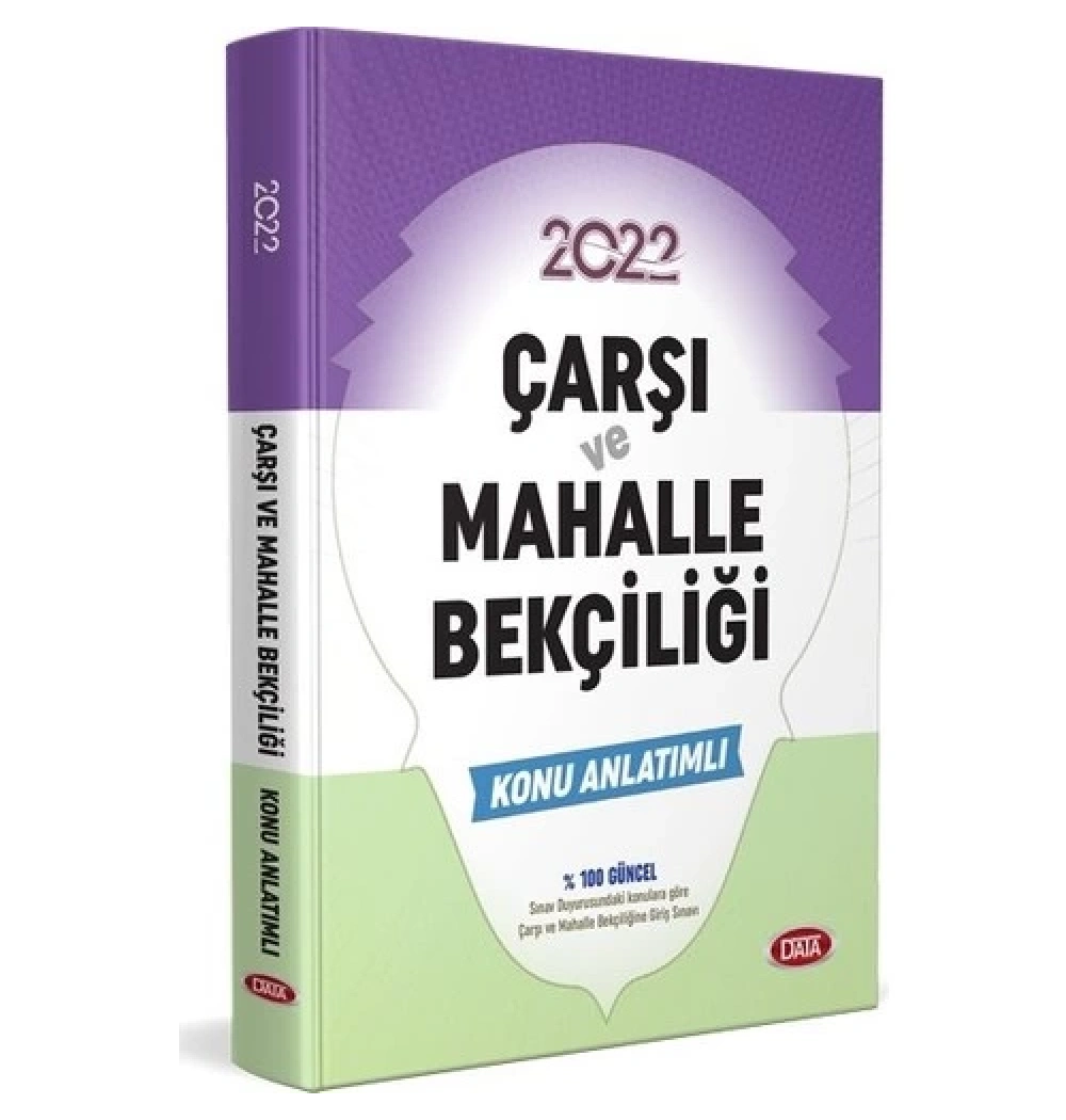 Data 2022 Çarşı Mahalle Bekçiliği Konu Anlatım