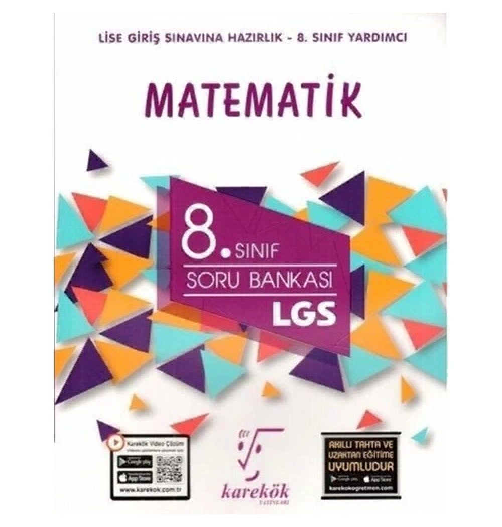 Karekök 8.Sınıf Lgs Matematik Soru Bankası 376 SAYFA