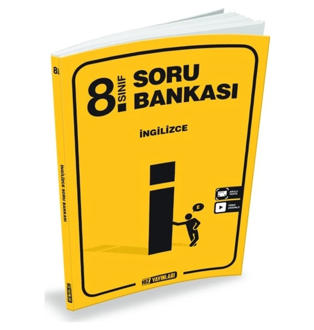 Hız 8.Sınıf İngilizce Soru Bankası