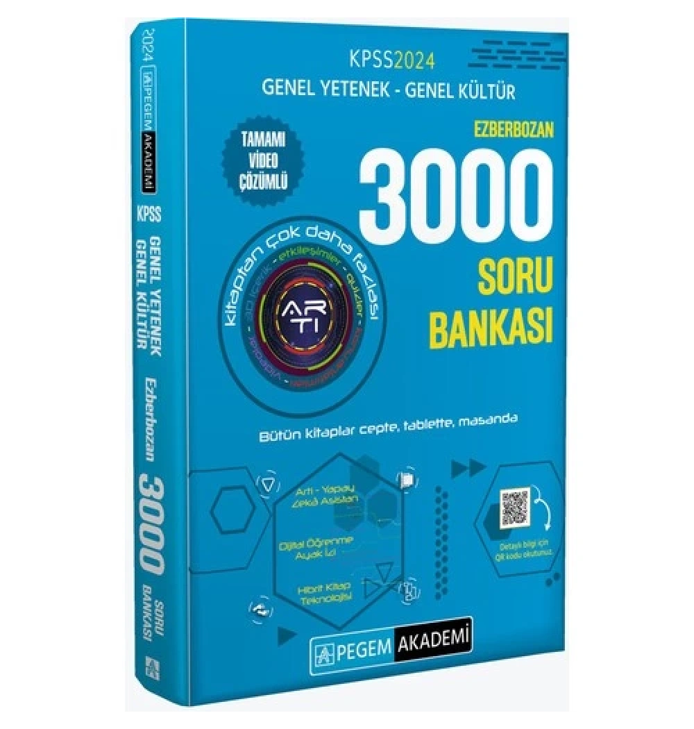 Pegem 2024 Kpss Gy Gk Ezberbozan 3000 Soru Bankası