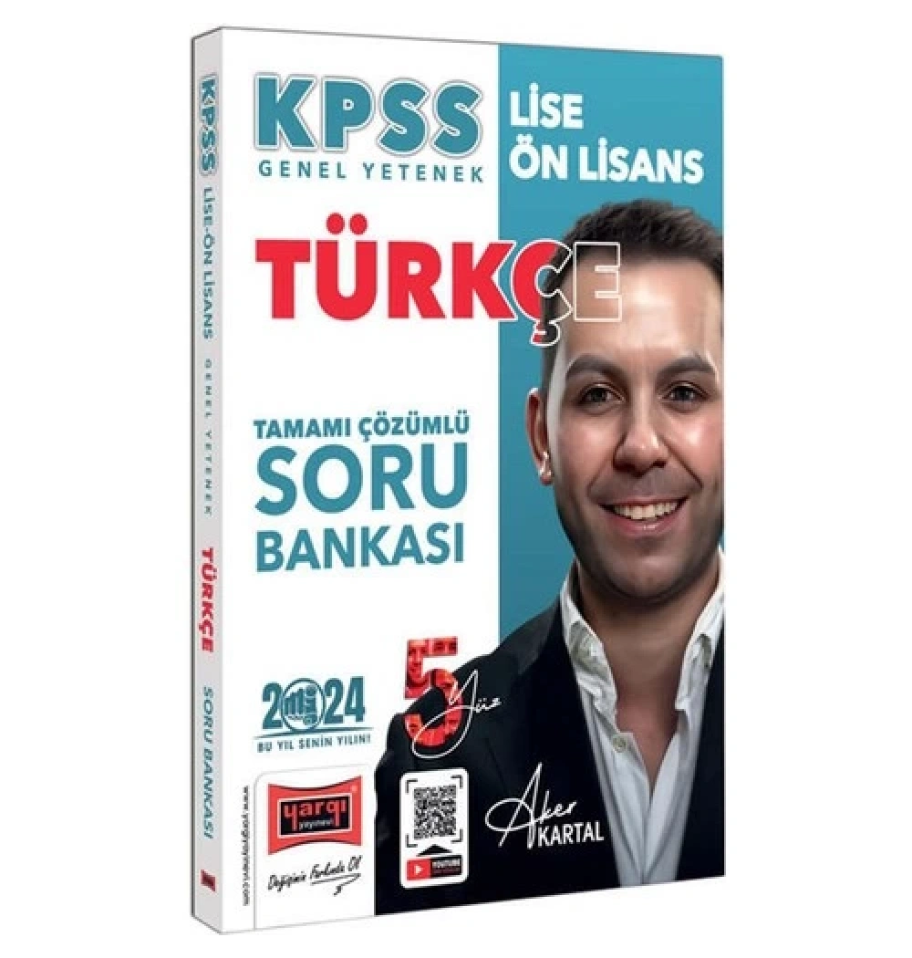 Yargı Kpss Lise Önlisans Türkçe Çözümlü Soru Bankası