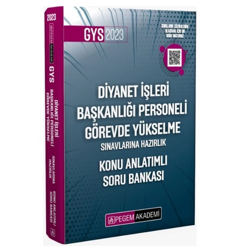 Pegem 2025 Gys Diyanet İşleri Personeli Konu Anlatımlı Soru Bankası