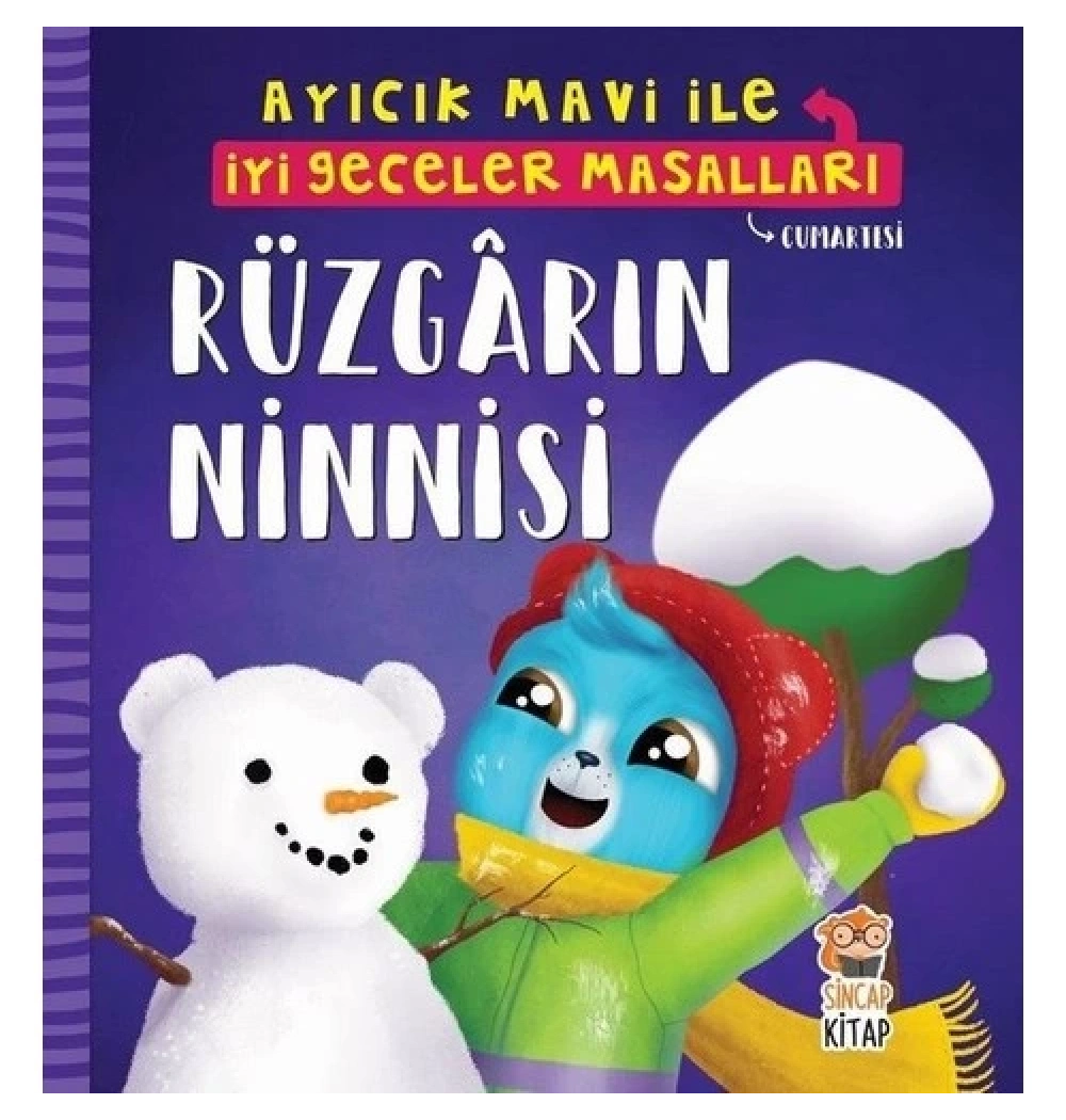 Rüzgarın Ninnisi Ayıcık Mavi İle İyi Geceler Masalları Sincap Kitap
