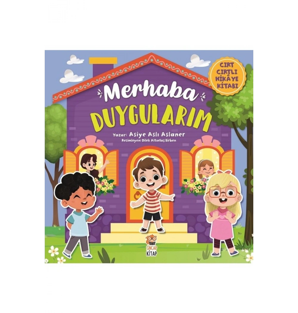 Merhaba Duygularım Cırt Cırtlı Hikaye Kitabı Sincap Kitap