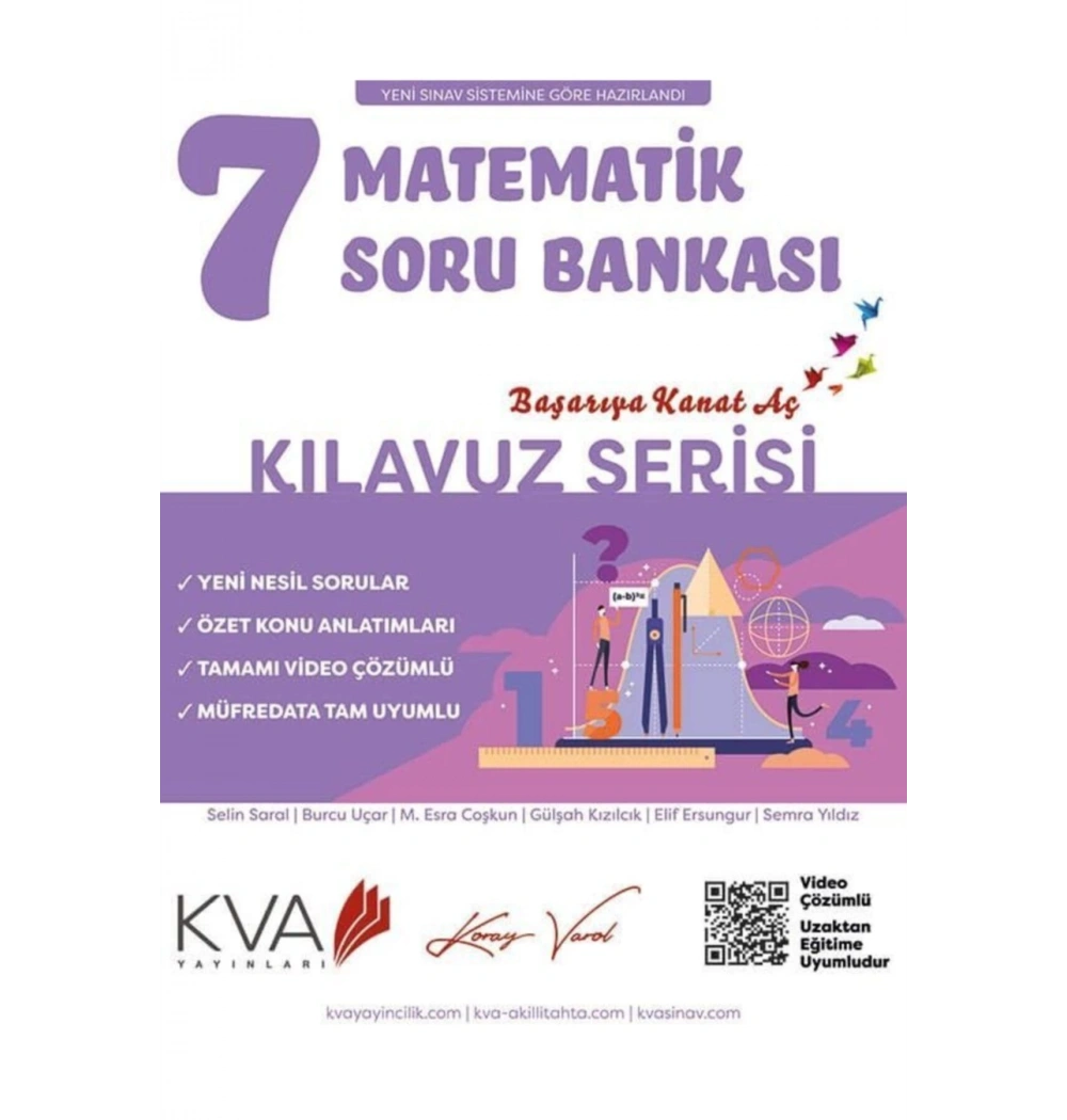 Kva 7.Sınıf Matematik Soru Bankası Kılavuz Serisi