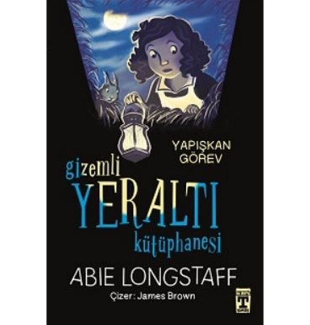 Gizemli Yeraltı Kütüphanesi Yapışkan Görev Genç Timaş