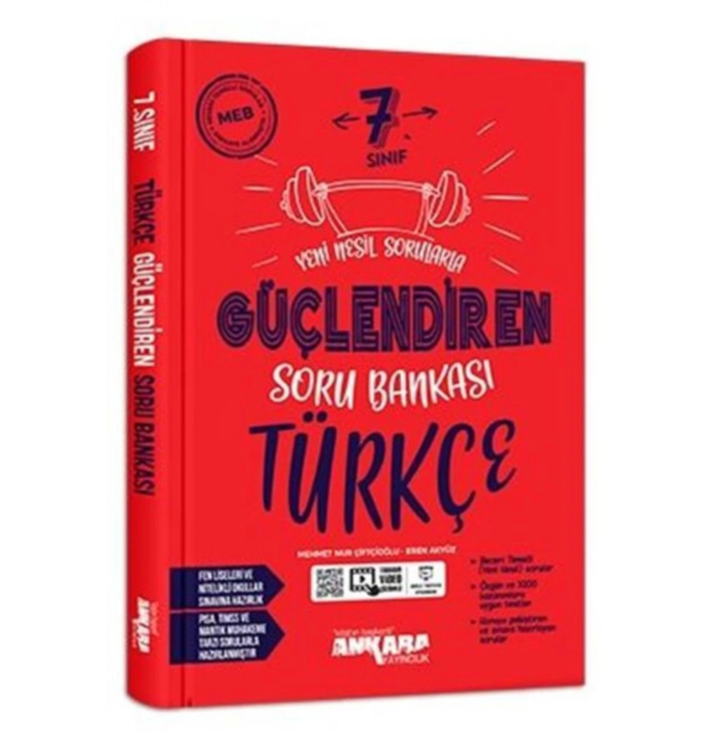 7. Sınıf Türkçe Güçlendi̇Ren Soru Bankasi Ankara Yayın