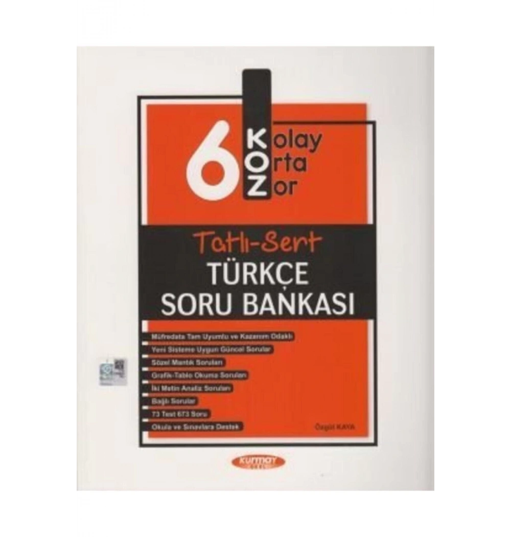 Kurmay 6.Sınıf Koz Türkçe Tatlı Sert Soru Bankası