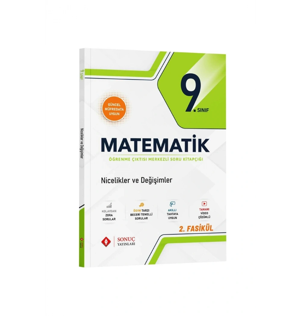 Sonuç 9.Sınıf Matematik Modüler Seti