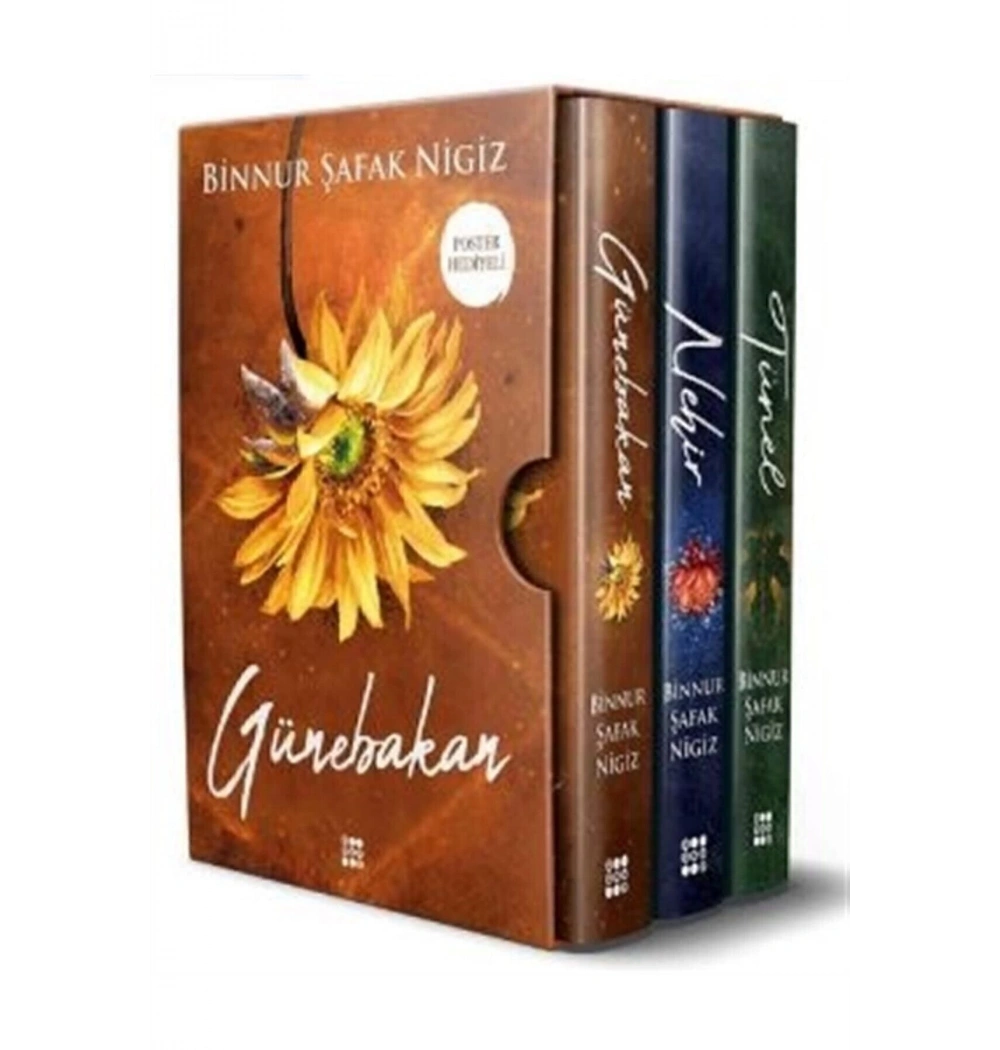 Nehir-Günebakan-Tünel 3 Lü Set Binnur Şafak Nigiz  Dokuzyayın