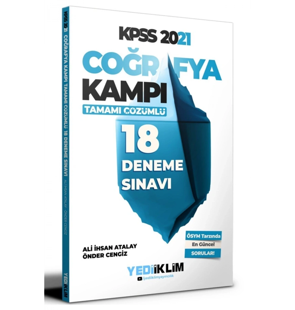 Kpss 2021 Coğrafya Kampı Çözümlü 18 Deneme Yediiklim