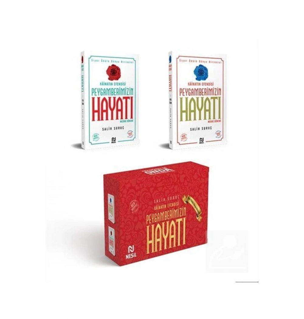 Peygamberimizin Hayatı 2 Cilt Takım Karton Kapak Salih Suruç Nesil Basım