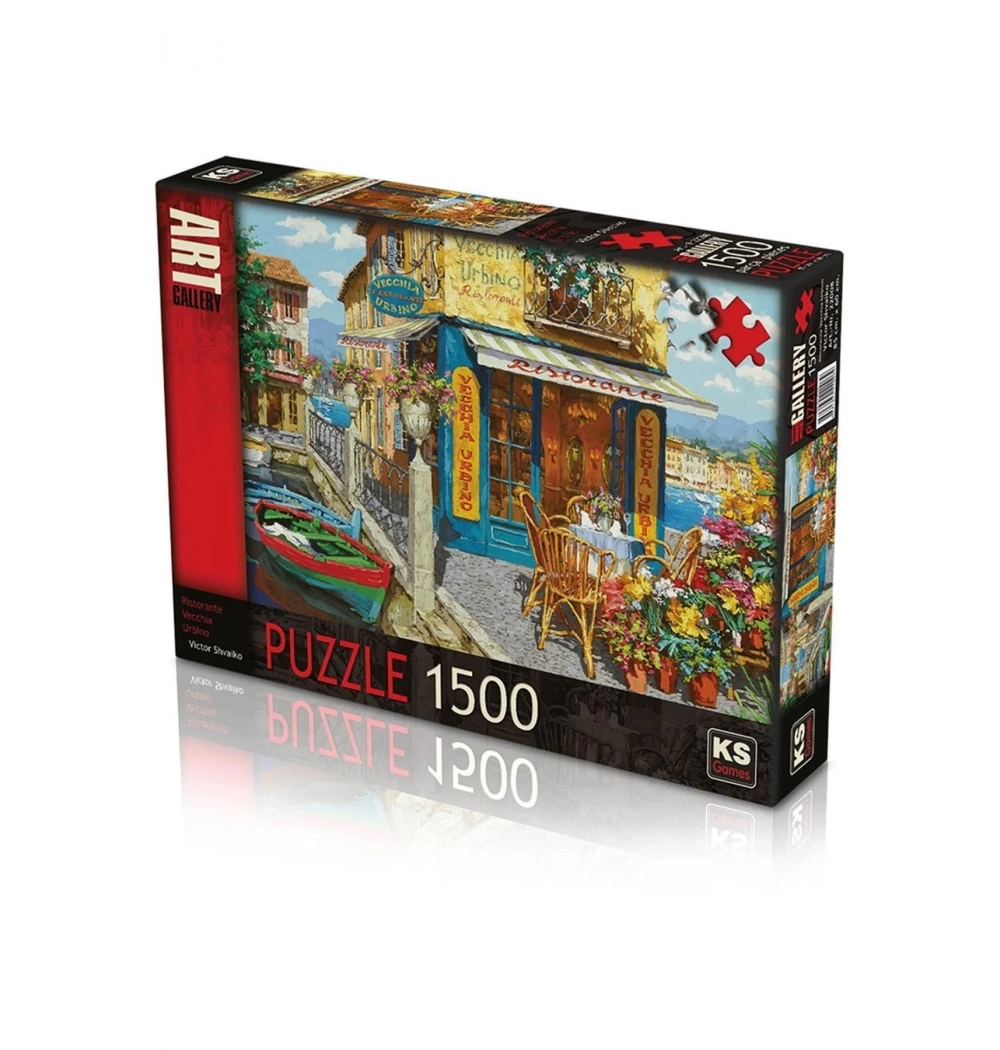 Ks Games Puzzle 1500 Rıstorante Vecchıa Urbıno