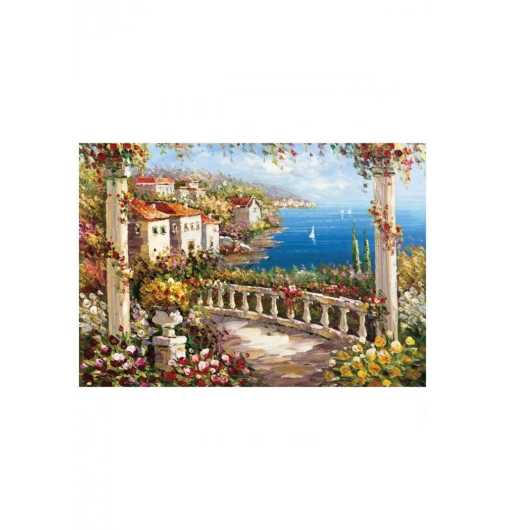 Ks Games Puzzle 1000 Sprıng Blues Land Of Peace