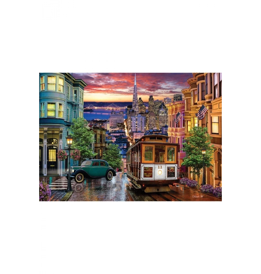 Ks Games Puzzle 3000 Sunset İn Sun Francısco