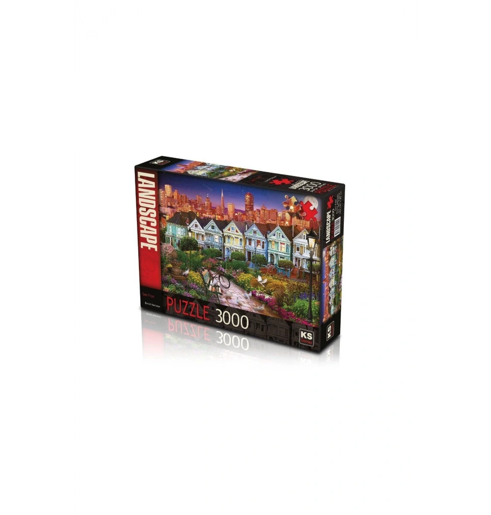 Ks Games Puzzle 3000 San Fran
