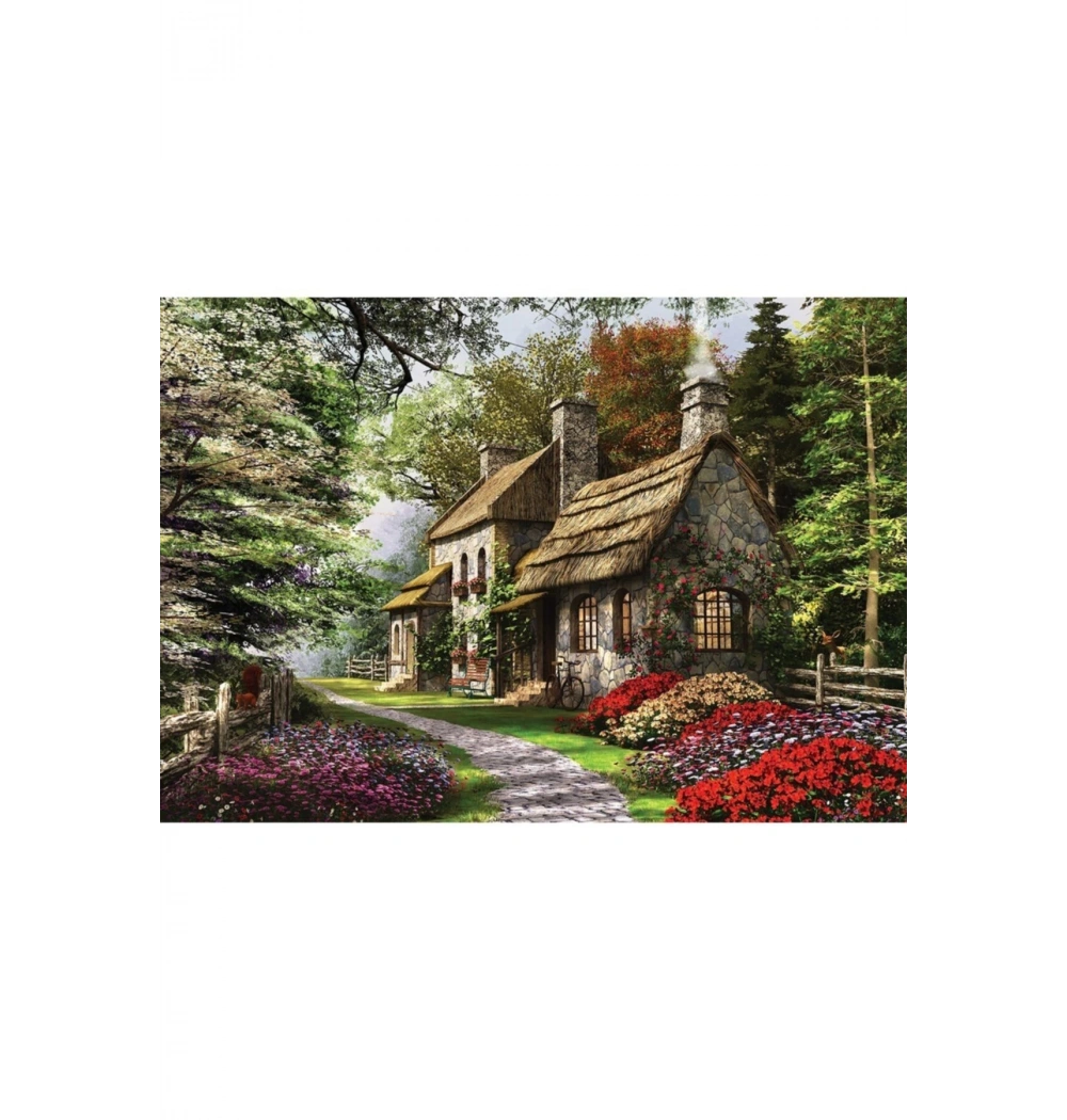 Ks Games Puzzle 200 Carnatıon Cottage