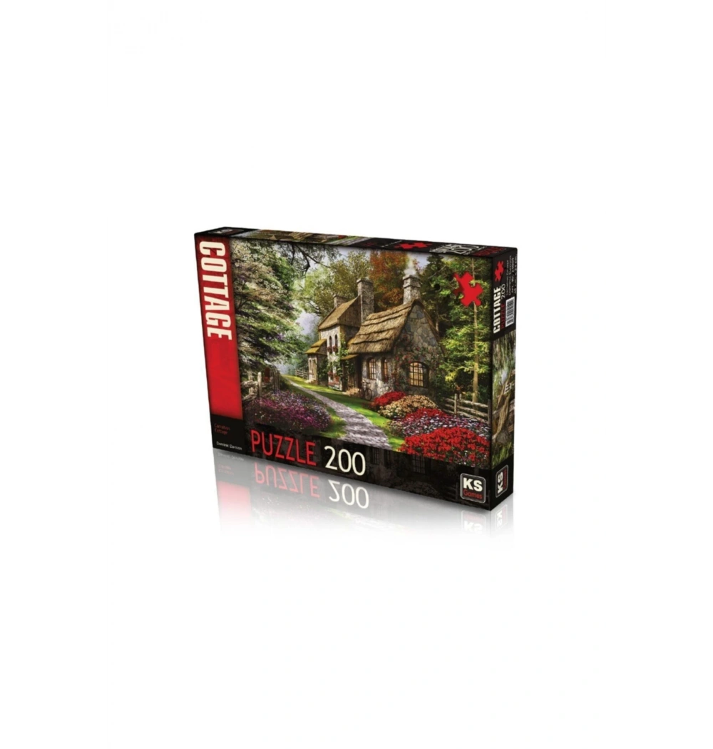 Ks Games Puzzle 200 Carnatıon Cottage
