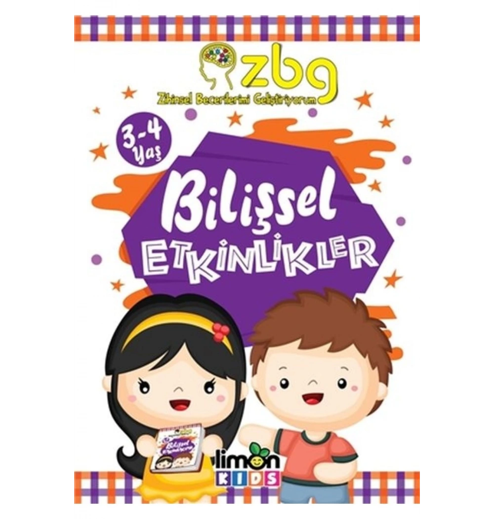 Zbg Bilişsel Etkinlikler 3-4 Yaş Limon Kids