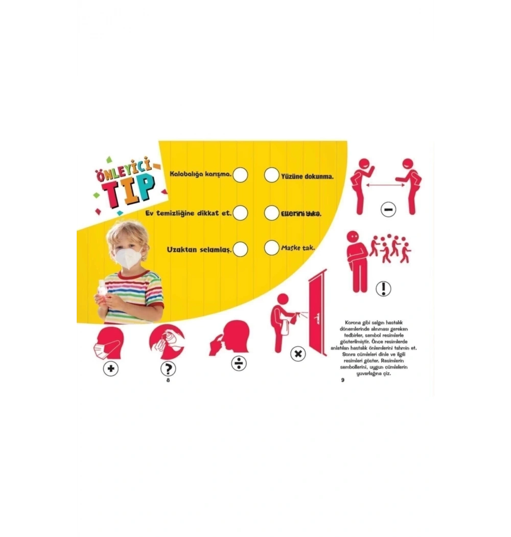 Okul Öncesi Etkinliklerle Salgın Hastalıklar Korona Ve Diğerleri Limon Kids