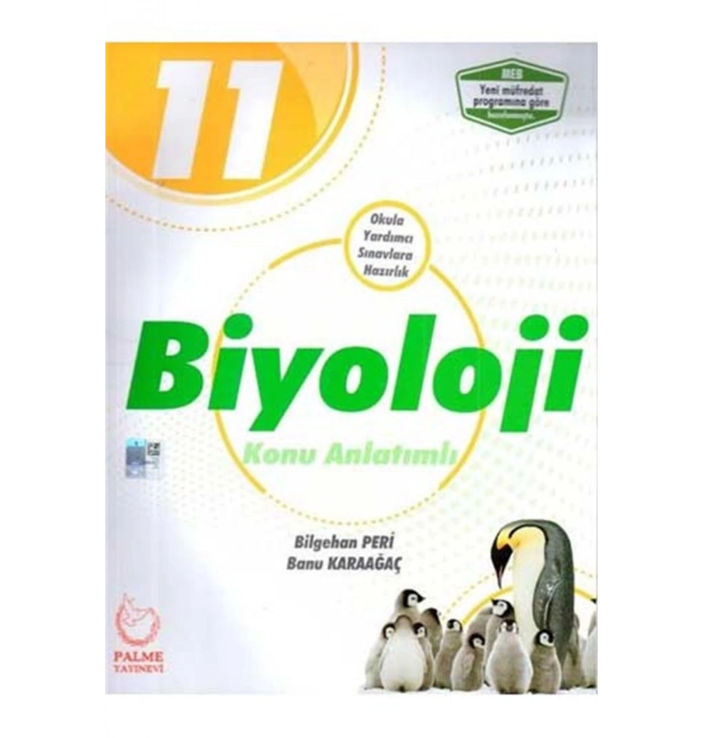 Palme 11.Sınıf Biyoloji Konu Anlatimli