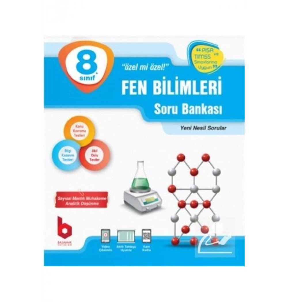 Basamak 8.Sınıf Fen Bilimleri Soru Bankası