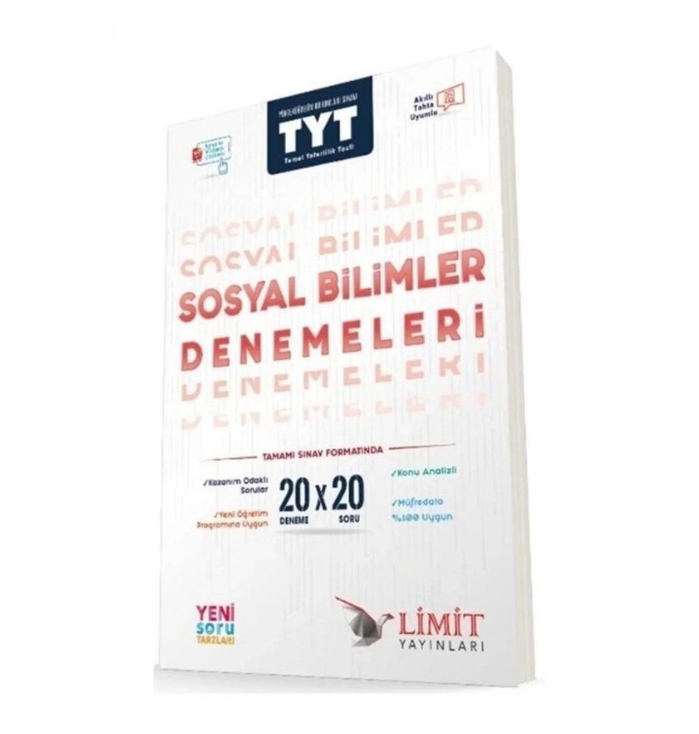 Limit Tyt Sosyal Bilimler 20X25  Denemeleri