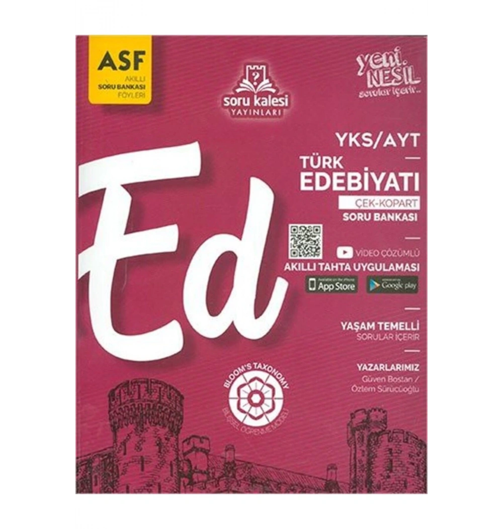 Soru Kalesi Ayt Türk Edebiyatı Soru Bankası Föyleri