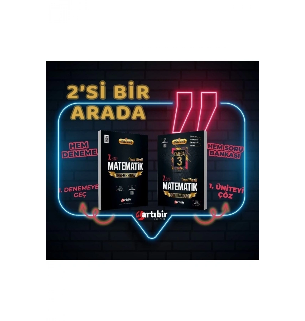 Artıbir 7.Sınıf Matematik Omega Soru Bankası