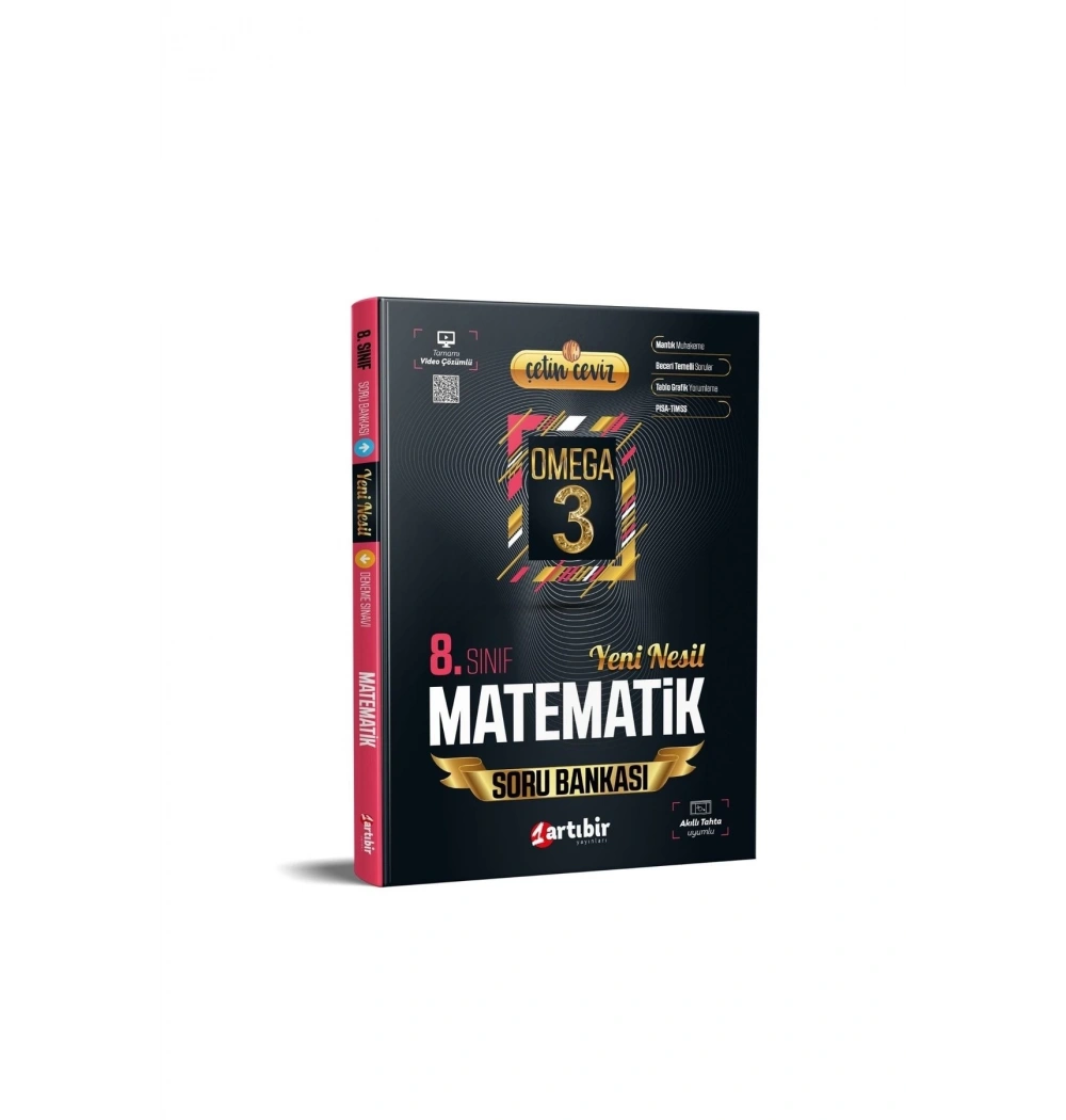 Artıbir 8.Sınıf Matematik Omega Soru Bankası+Deneme