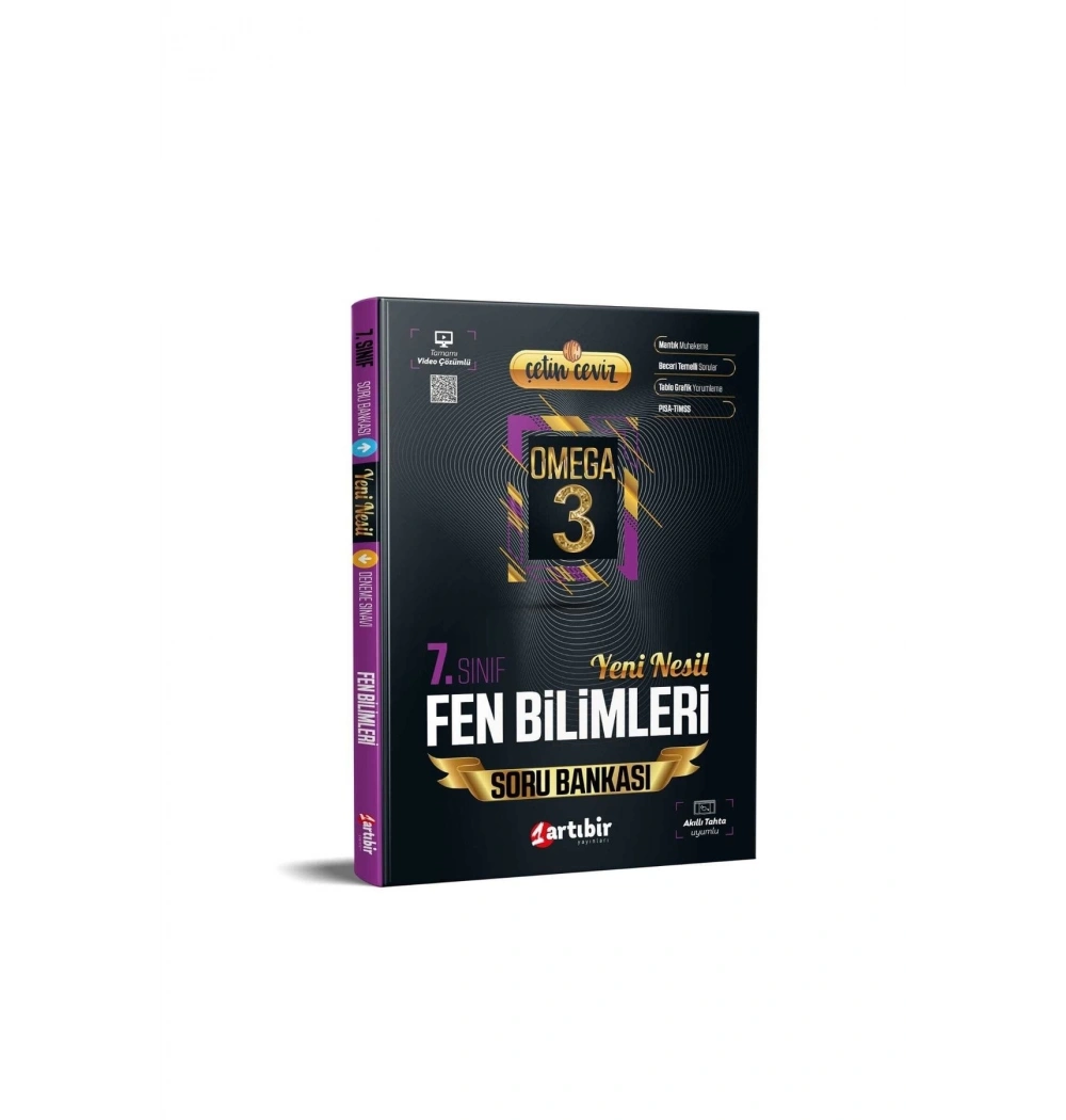 Artıbir 7.Sınıf Fen Bilimleri Omega Soru Bankası