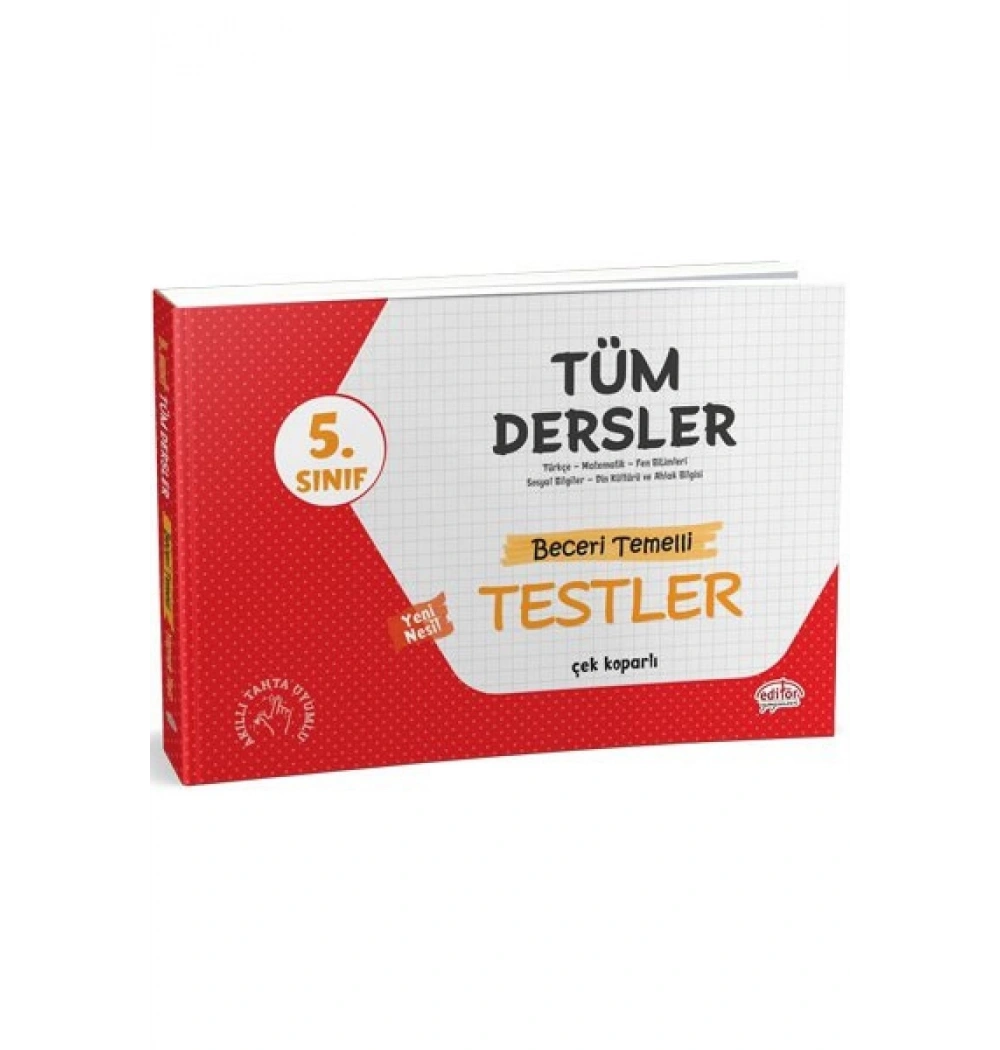 Editör 5.Sınıf Tüm Dersler Beceri Temelli Testler