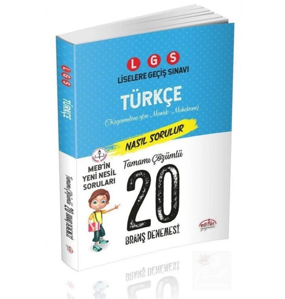 8.Sınıf Türkçe 20 Branş Denemesi Editör